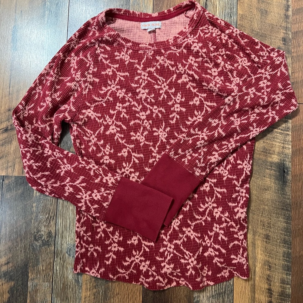 Knox Rose Thermal Long Sleeve Shirt